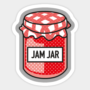 Jam Jar Original Sticker